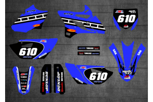 Kit Autocollants compatible avec per YAMAHA YZ 85 2015 - 2021 - MXPKAD13537