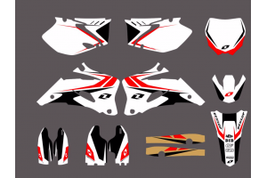 Sticker set compatible with per YAMAHA YZF 250 450 2006 - 2009 - MXPKAD13279