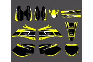 Sticker set compatible with per YAMAHA YZF 250 450 2006 - 2009 - MXPKAD13560