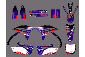 Kit de pegatinas compatible con per YAMAHA YZF 250 2010 - 2013 - MXPKAD13276