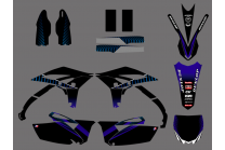 Kit Autocollants compatible avec per YAMAHA YZF 250 2010 - 2013 - MXPKAD13542