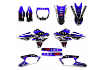 Kit Autocollants compatible avec per YAMAHA YZF 250 2014 - 2018 - MXPKAD13547