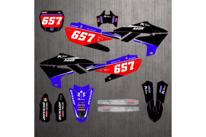 Aufkleber Satz kompatibel mit per YAMAHA YZF 250 2019 - 2021 - MXPKAD13550