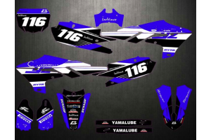 Aufkleber Satz kompatibel mit per YAMAHA YZF 250 2019 - 2021 - MXPKAD13551