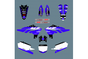 Aufkleber Satz kompatibel mit per YAMAHA YZF 250 2019 - 2021 - MXPKAD13553