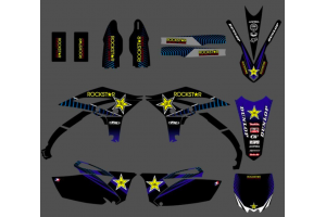 Aufkleber Satz kompatibel mit per YAMAHA YZF 450 2010 - 2013 - MXPKAD13555