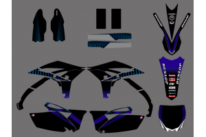 Aufkleber Satz kompatibel mit per YAMAHA YZF 450 2010 - 2013 - MXPKAD13557