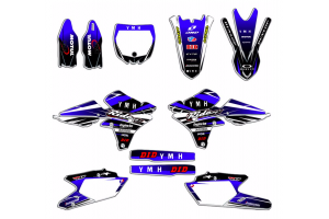 Aufkleber Satz kompatibel mit per YAMAHA YZF 450 2014 - 2017 - MXPKAD13562