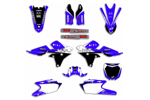 Aufkleber Satz kompatibel mit per YAMAHA YZF 450 2014 - 2017 - MXPKAD13562