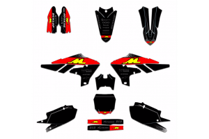 Aufkleber Satz kompatibel mit per YAMAHA YZF 450 2018 - 2021 - MXPKAD13283