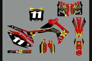 Kit de pegatinas compatible con per Honda CRF 250 2014 - 2017 - MXPKAD13574