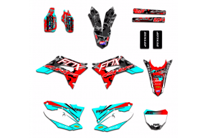 Kit Autocollants compatible avec per Honda CRF 250 2018 - MXPKAD13266