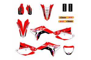 Sticker set compatible with per Honda CRF 250 2018 - MXPKAD13266
