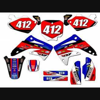 Kit Autocollants compatible avec per Honda CR 85 2005 - 2010 - MXPKAD13581