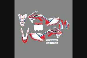 Kit Autocollants compatible avec per Honda CRF 250 2010 - 2013 - MXPKAD13587