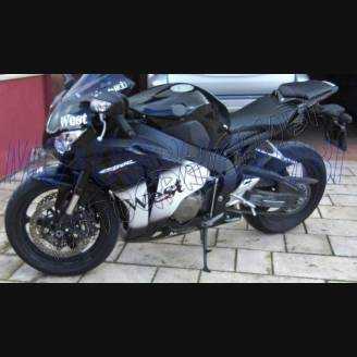 Lackierte Straße Verkleidung auf ABS kompatibel mit Honda Cbr 1000 2008 - 2011 - MXPCAV1985