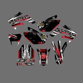 Kit de pegatinas compatible con per Honda CRFX 450 2004 - 2018 - MXPKAD13268