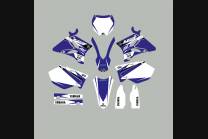Aufkleber Satz kompatibel mit per YAMAHA YZ 125/250 2002 - 2014 - MXPKAD13670