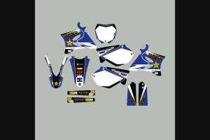 Aufkleber Satz kompatibel mit per YAMAHA YZ 125/250 2002 - 2014 - MXPKAD13672