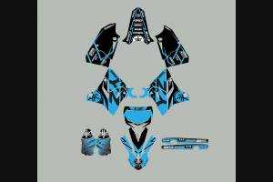 Sticker set compatible with per YAMAHA YZ 125/250 2015 - 2021 - MXPKAD13273
