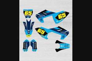 Kit de pegatinas compatible con per HUSQVARNA TC 85 2018 - 2021 - MXPKAD13680