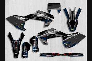 Sticker set compatible with per HUSQVARNA TE 150/250/300 FE 250/350/450 2017 - 2019 - MXPKAD13644