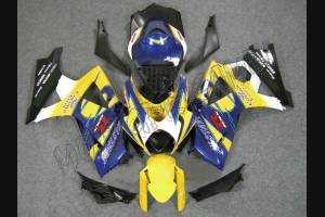 Lackierte Straße Verkleidung auf ABS kompatibel mit Suzuki Gsxr 1000 2007 - 2008 - MXPCAV1988
