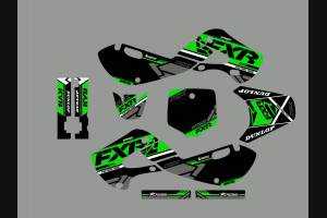 Sticker set compatible with per KAWASAKI KX 85 2004 - 2010 - MXPKAD13651