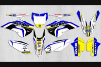 Kit Autocollants compatible avec per HUSQVARNA TC 125/250 - FC 250/350/450 2014 - 2015 - MXPKAD13639