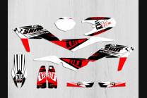 Kit adesivi compatibile con per HUSQVARNA TE FE 499/511 2011 - 2013 - MXPKAD13646