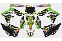 Kit Autocollants compatible avec per KAWASAKI KXF 250 2013 - 2016 - MXPKAD13726