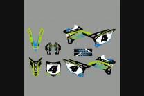 Kit de pegatinas compatible con per KAWASAKI KX 85 2014 - 2020 - MXPKAD13652