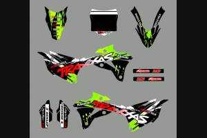 Kit Autocollants compatible avec per KAWASAKI KX 85 2014 - 2020 - MXPKAD13729