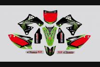 Kit Autocollants compatible avec per KAWASAKI KXF 250 2009 - 2012 - MXPKAD13733