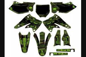 Sticker set compatible with per KAWASAKI KXF 250 2004 - 2005 - MXPKAD13656