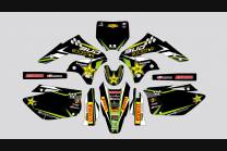 Kit Autocollants compatible avec per KAWASAKI KXF 250 2006 - 2008 - MXPKAD13739