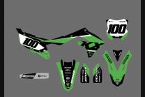 Kit de pegatinas compatible con per KAWASAKI KXF 250 2021 - MXPKAD13740