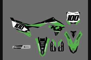 Aufkleber Satz kompatibel mit per KAWASAKI KXF 250 2021 - MXPKAD13740