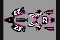 Kit de pegatinas compatible con per KAWASAKI KX 125/250 2003 - 2008 - MXPKAD13746