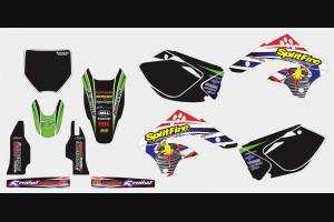 Sticker set compatible with per KAWASAKI KXF 450 2006 - 2008 - MXPKAD13749