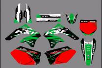 Kit de pegatinas compatible con per KAWASAKI KXF 450 2006 - 2008 - MXPKAD13749