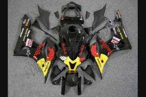 Lackierte Straße Verkleidung auf ABS kompatibel mit Honda CBR 600 RR 2007 - 2008 - MXPCAV1994