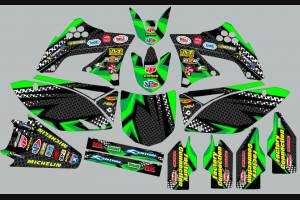 Sticker set compatible with per KAWASAKI KXF 450 2009 - 2011 - MXPKAD13663