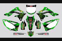 Kit adesivi compatibile con per KAWASAKI KX 500 1988 - 2004 - MXPKAD13757