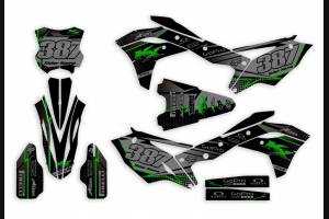 Sticker set compatible with per KAWASAKI KXF 450 2016 - 2018 - MXPKAD13665