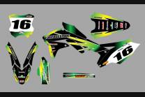 Aufkleber Satz kompatibel mit per KAWASAKI KXF 450 2016 - 2018 - MXPKAD13760