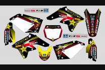 Aufkleber Satz kompatibel mit per SUZUKI RMZ 250 2007 - 2009 - MXPKAD13768