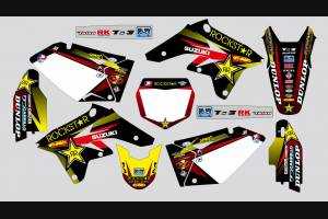 Sticker set compatible with per SUZUKI RMZ 250 2007 - 2009 - MXPKAD13768