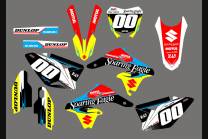 Kit de pegatinas compatible con per SUZUKI RMZ 250 2010 - 2017 - MXPKAD13696
