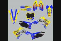 Kit adesivi compatibile con per SUZUKI RMZ 250 2019 - 2021 - MXPKAD13697